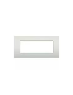 Bticino light 7-seater plate opal white n4807ob